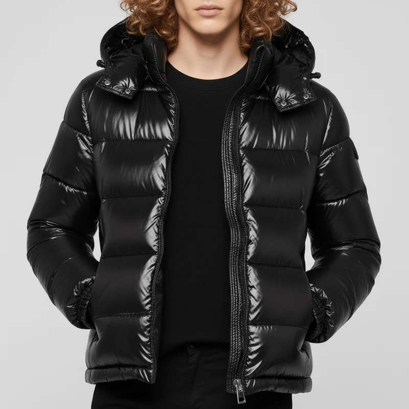 Steppjacke Mit Glanzoberfläche - Mick