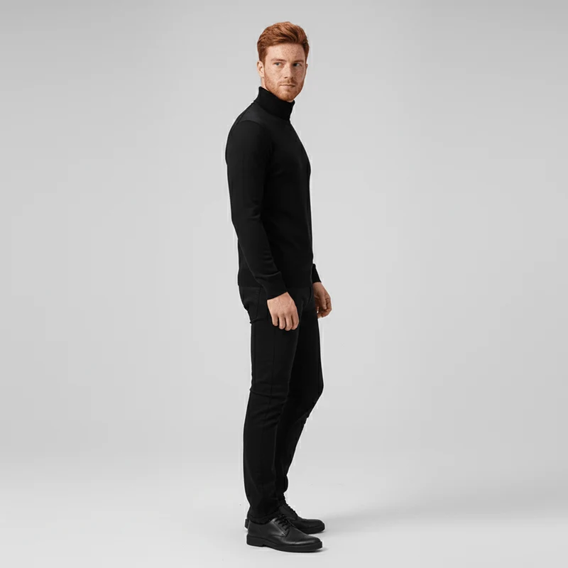 Slim-Fit-Rollkragenpullover - Friedrich
