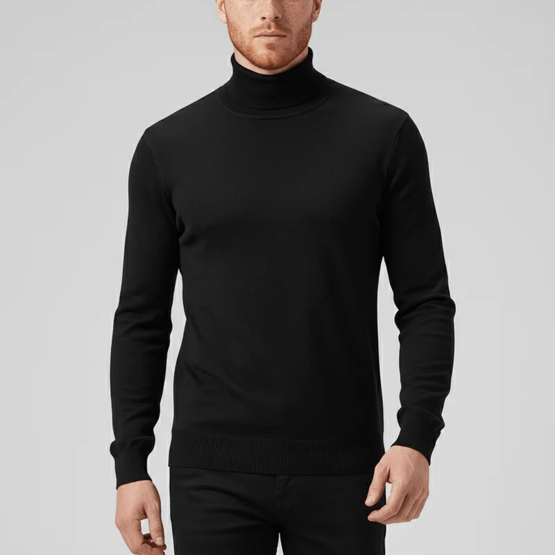 Slim-Fit-Rollkragenpullover - Friedrich