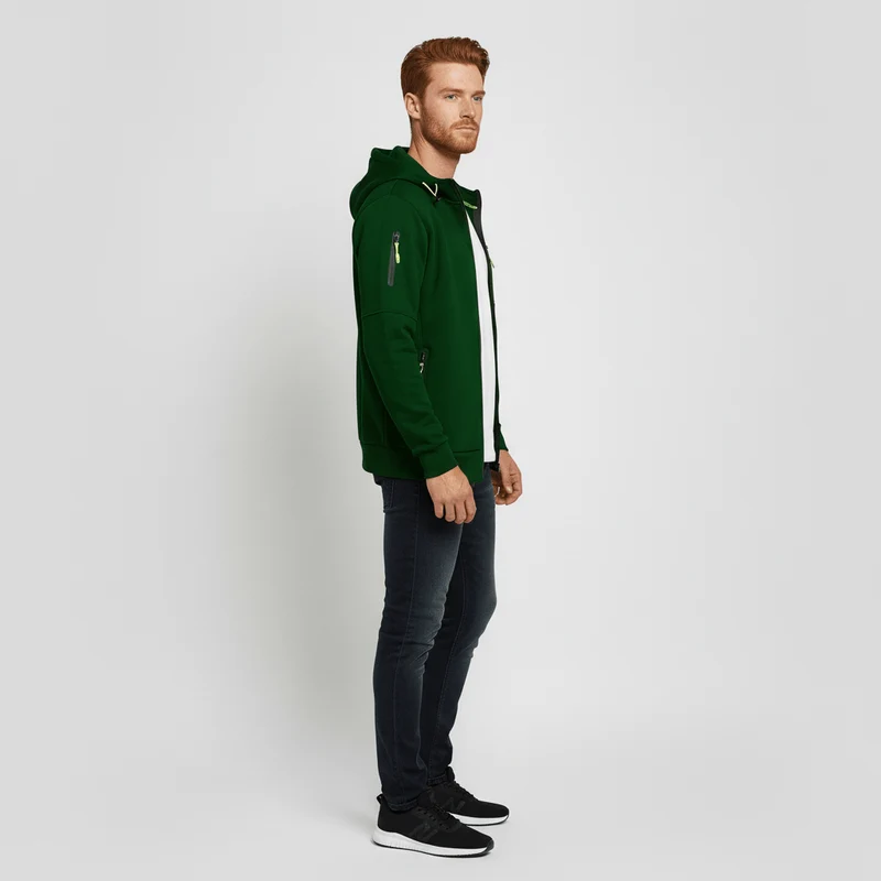 Kapuzenjacke Mit Durchgehreißverschluss - Noel