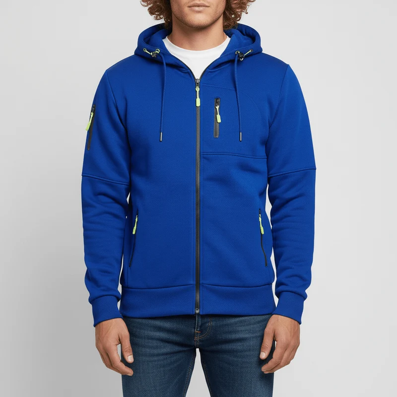 Kapuzenjacke Mit Durchgehreißverschluss - Noel