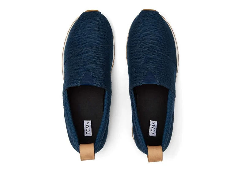 TOMS Resident Alpargata Espadrille für Damen – Majolikablau