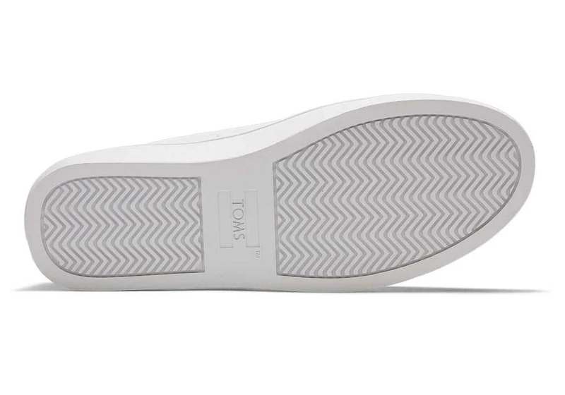TOMS Damen-Sneaker „Alex“ aus Leder – Weiß