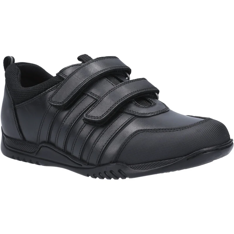Hush Puppies Schulschuhe aus Leder für Jungen – Schwarz