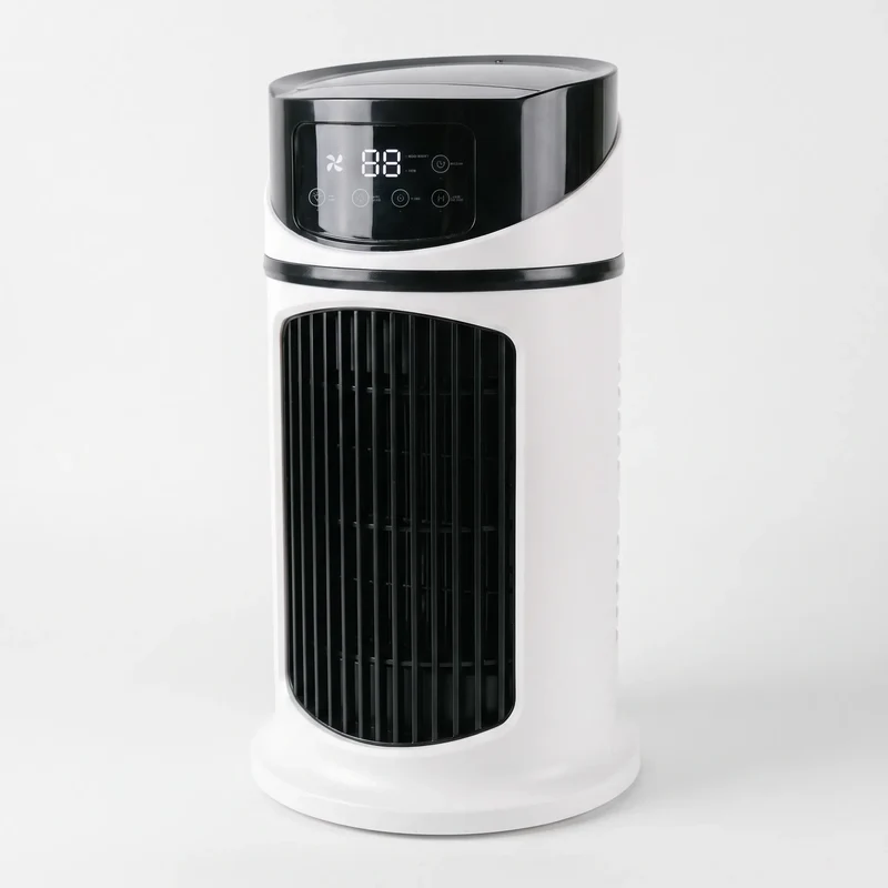 Kompakter Tischventilator Mit Integrierter Wasserkühlung - Breezify
