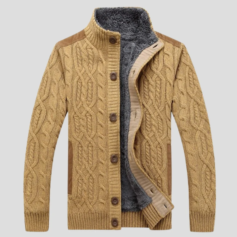 Strickjacke Mit Knopfleiste Vorne - Mats