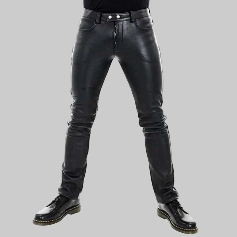 Schmal Geschnittene Herrenhose - Adriano
