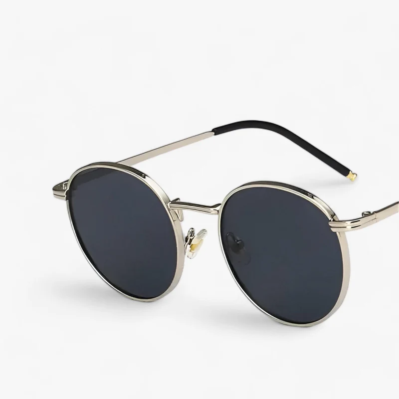 Unisex Designer Sonnenbrille mit Rundgläsern – Nova