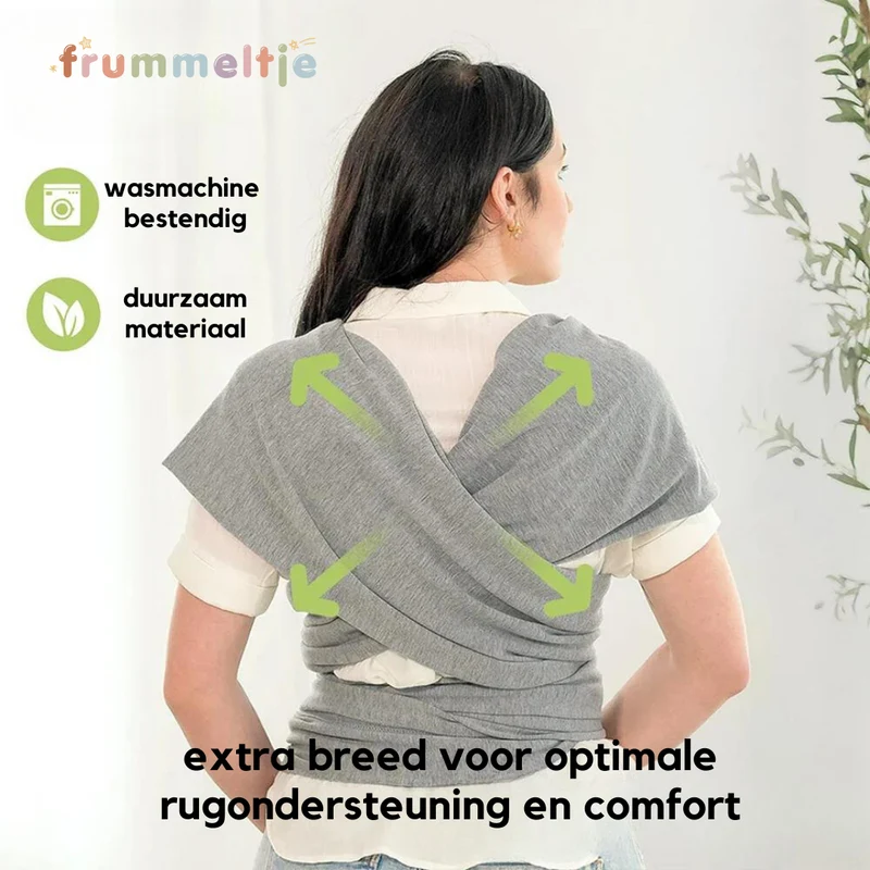 Rückenunterstützende Babytrage - CuddleWrap