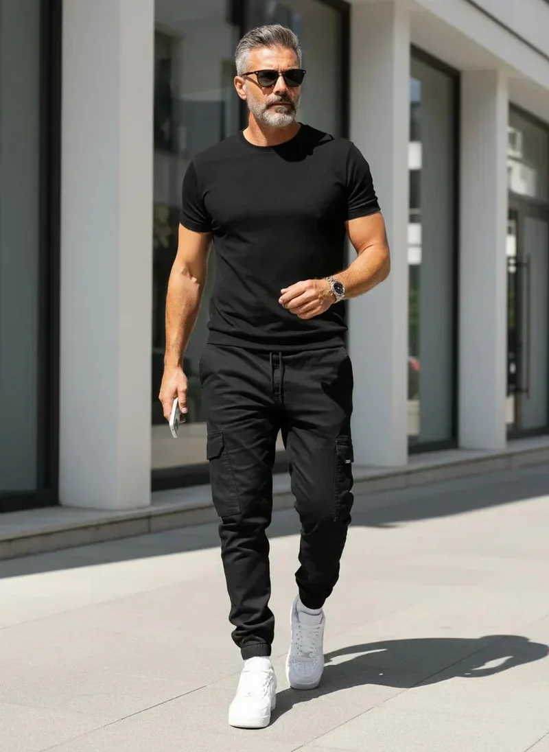 Schmale Cargo-Jogger Mit Zuschnitt - Lasse