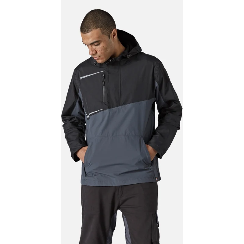 Dickies Wasserdichte Herren-Overhead-Jacke von Generation – Grau