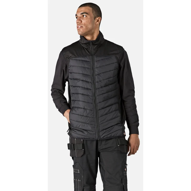 Dickies Herren-Hybrid-Körperwärmer der Generation – Schwarz