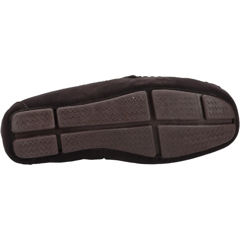 Hush Puppies Herren Andreas Wildleder Slipper – Braun