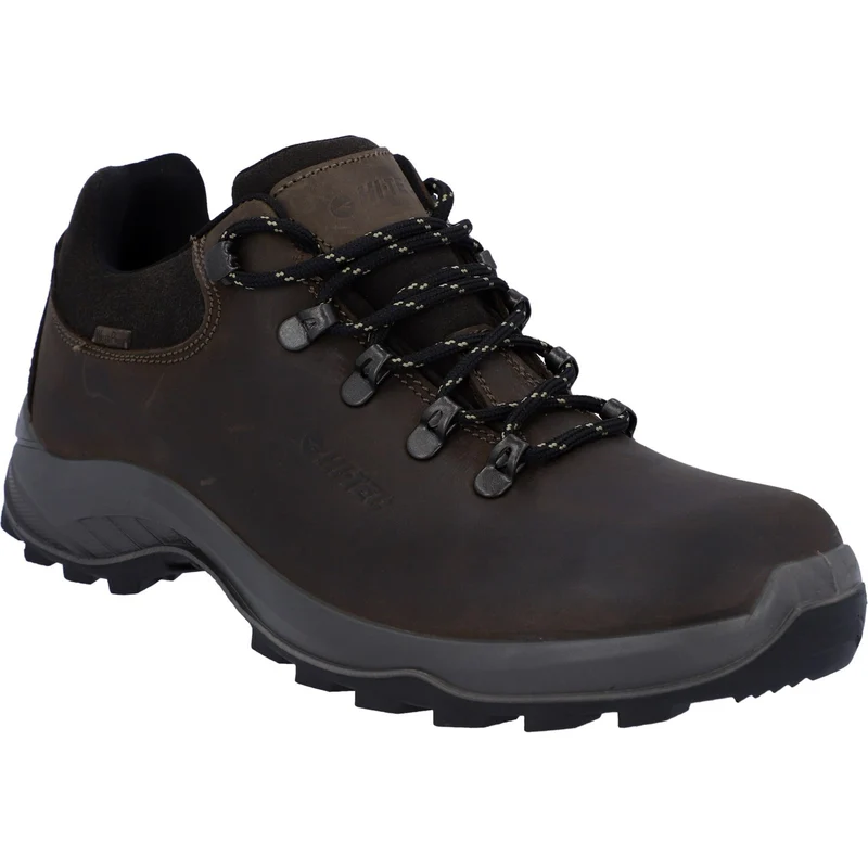 Hi-Tec Herren Walk Lite Camino Ultra Leder-Wanderschuhe – Braun