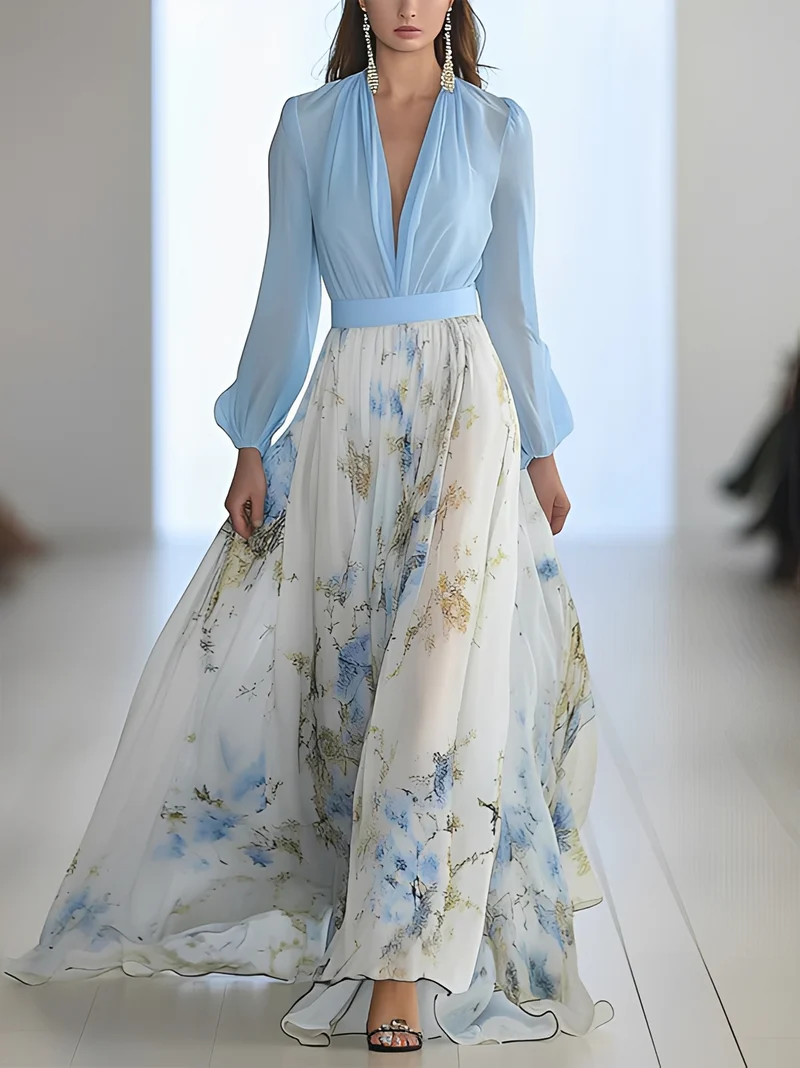 Cora - Stilvolles Maxikleid