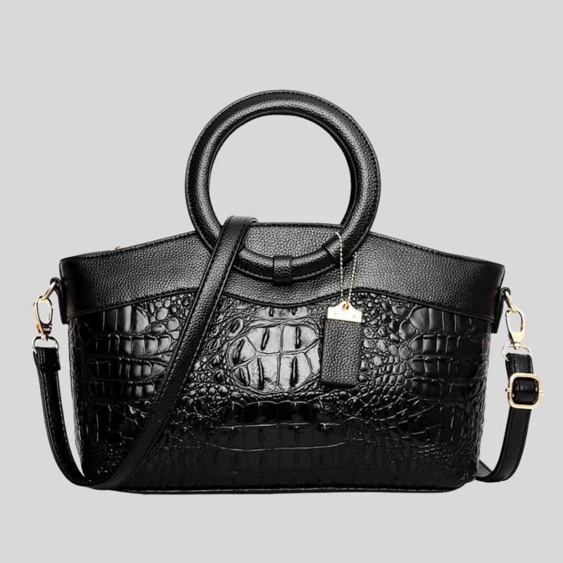 Strukturierte Tasche Mit Tragegriffen - Hannah