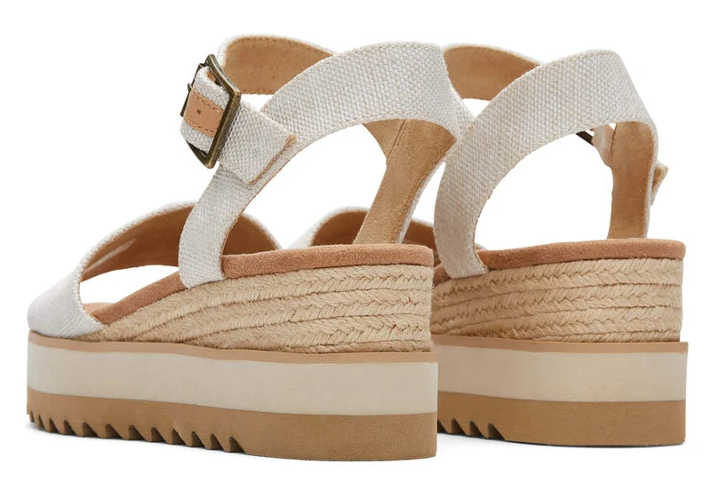 TOMS Damen-Diana-Keilsandale – Natur