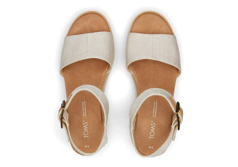 TOMS Damen-Diana-Keilsandale – Natur