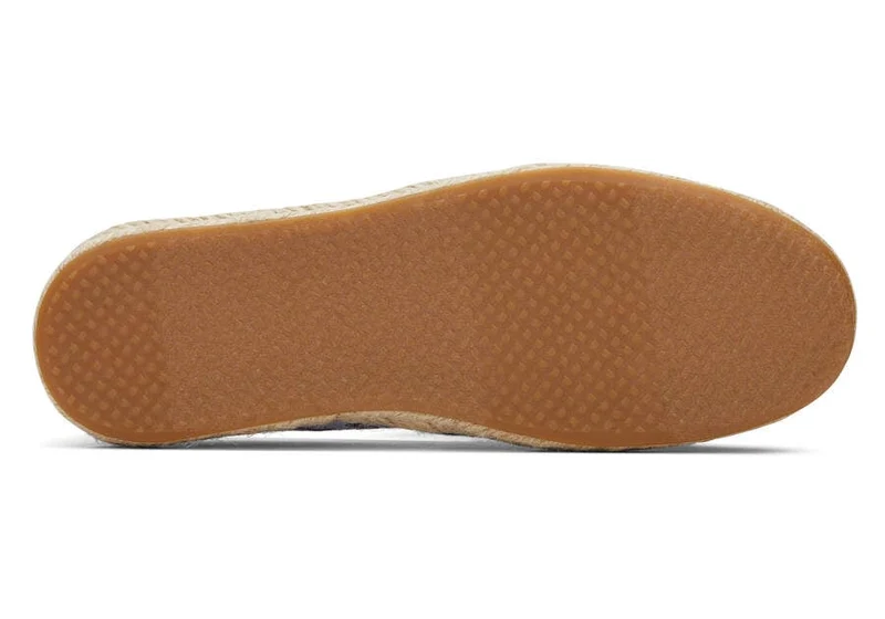 TOMS Damen Alpargata Rope Espadrille – Blaue mediterrane Fliesen