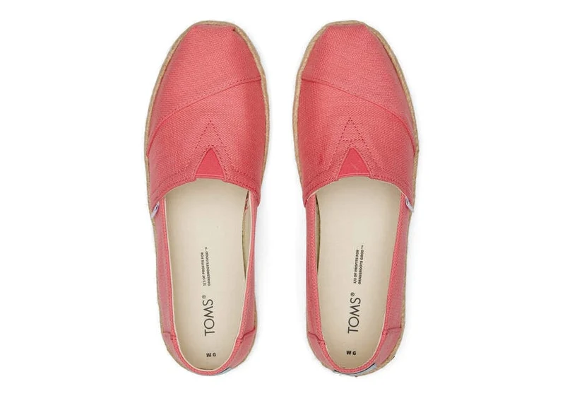 TOMS Damen Alpargata Eco Rope Espadrille – Pfirsich