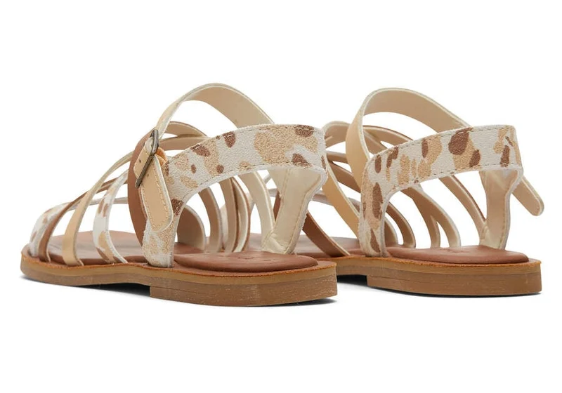 TOMS Sandale mit Sephina-Print für Damen – Beige