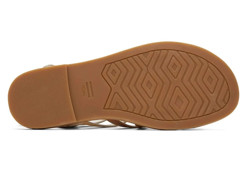 TOMS Sandale mit Sephina-Print für Damen – Beige