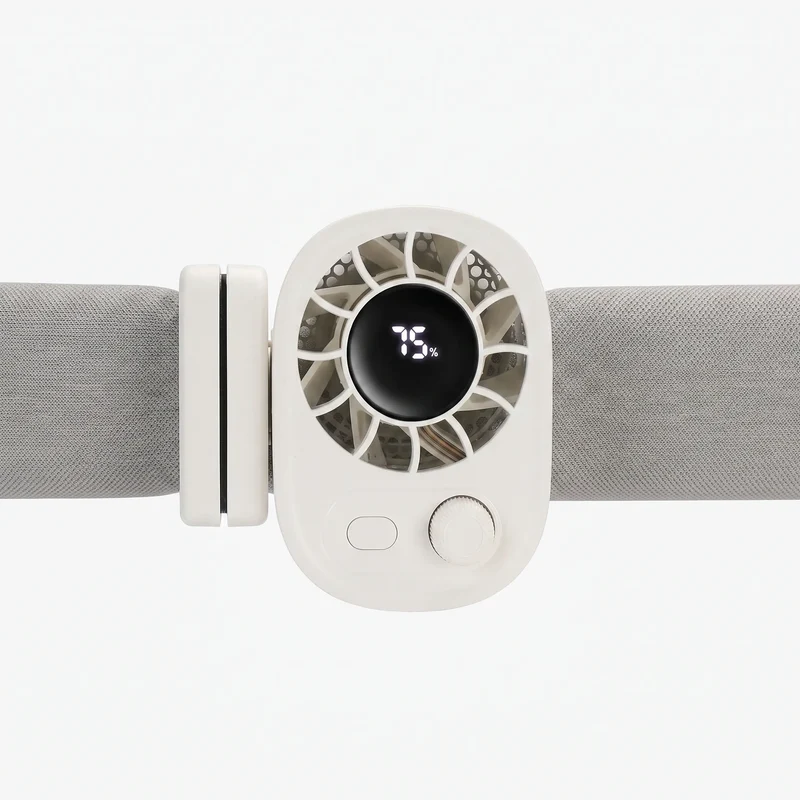 Tragbarer Klemmventilator Mit Display - Aeroclip