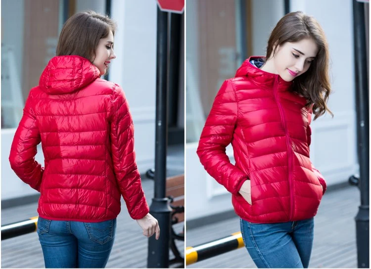 Stilvolle Wendbare Damen Daunenjacke - Aurora