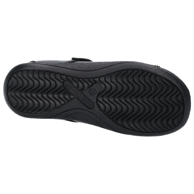 Hush Puppies Schulschuhe „Jessica“ aus Leder für Mädchen – Schwarz