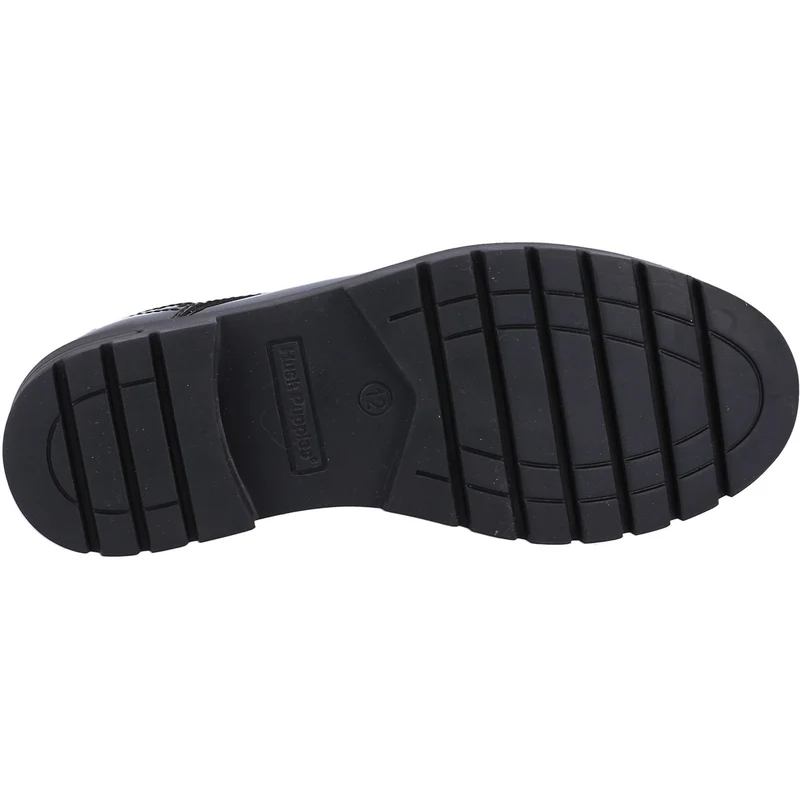 Hush Puppies Schulschuhe Jayne aus Lackleder für Mädchen – Schwarz