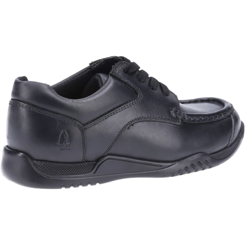 Hush Puppies Schulschuhe Hudson aus Leder für Jungen – Schwarz
