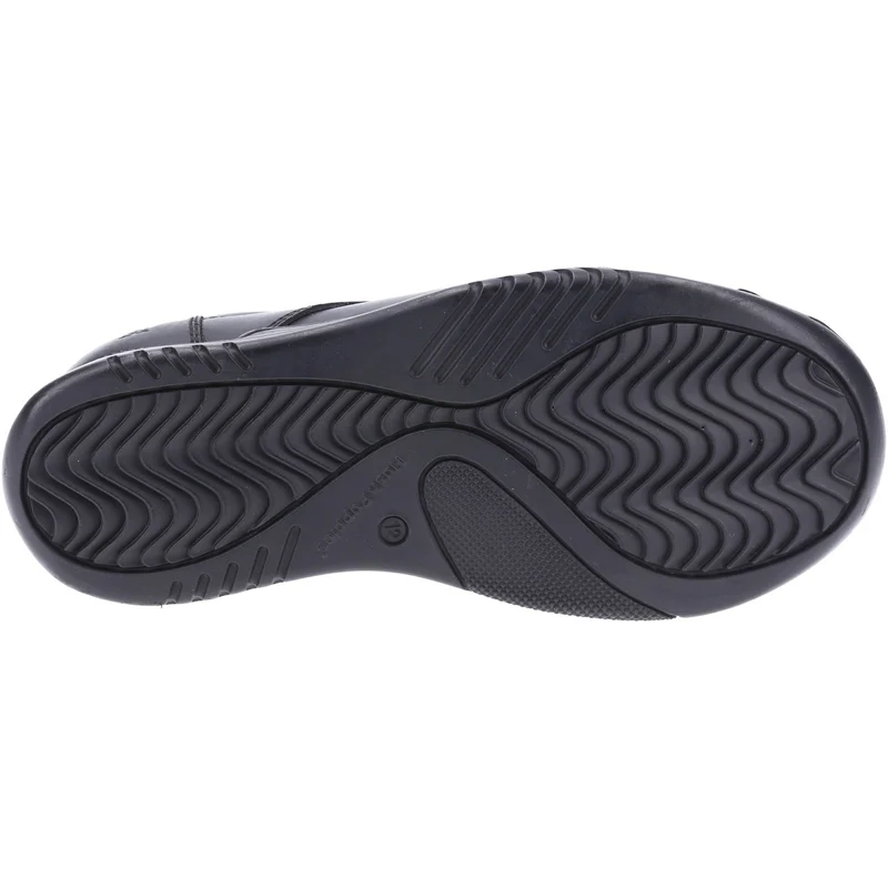 Hush Puppies Schulschuhe Hudson aus Leder für Jungen – Schwarz