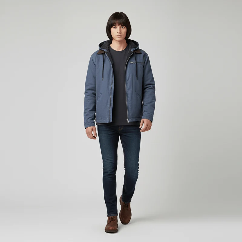 Lässige Kapuzenjacke Zum Layern - Yves