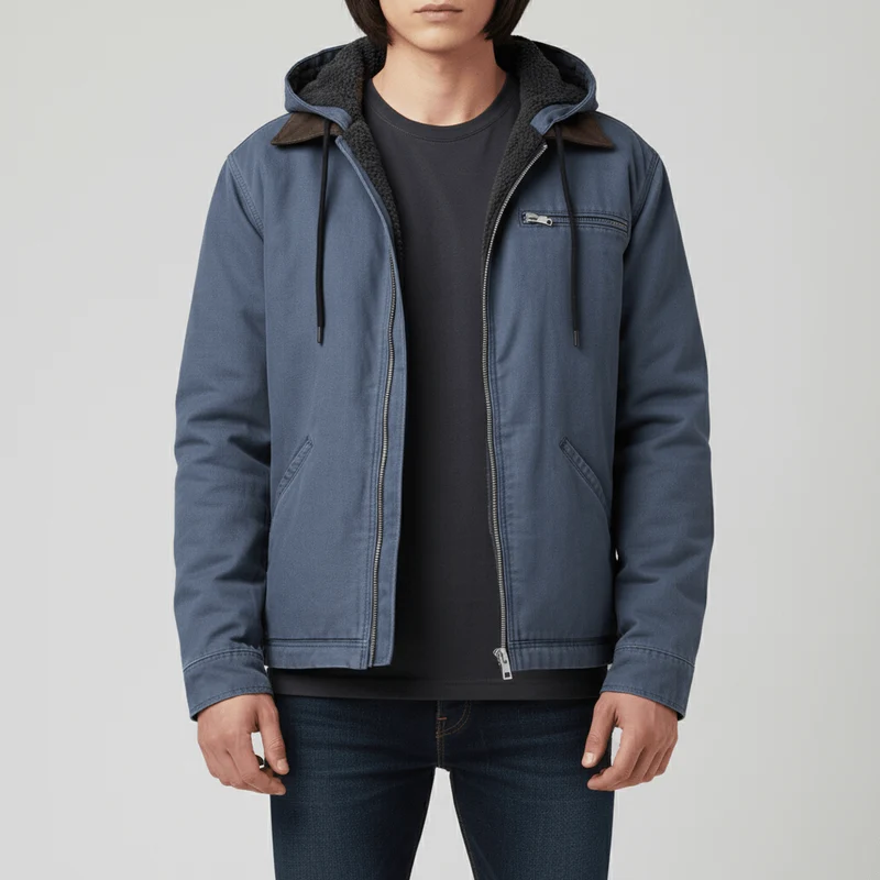 Lässige Kapuzenjacke Zum Layern - Yves