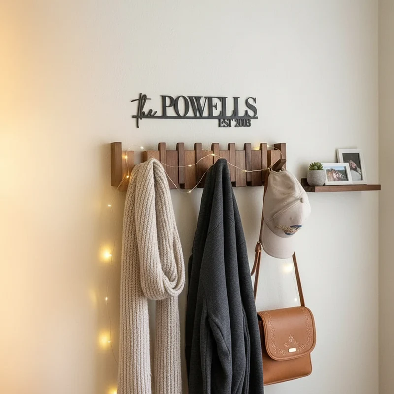 Klaviergarderobe aus Holz - HarmonyCoat