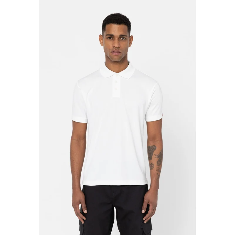 Dickies Herren-Poloshirt „Everyday“ – Weiß