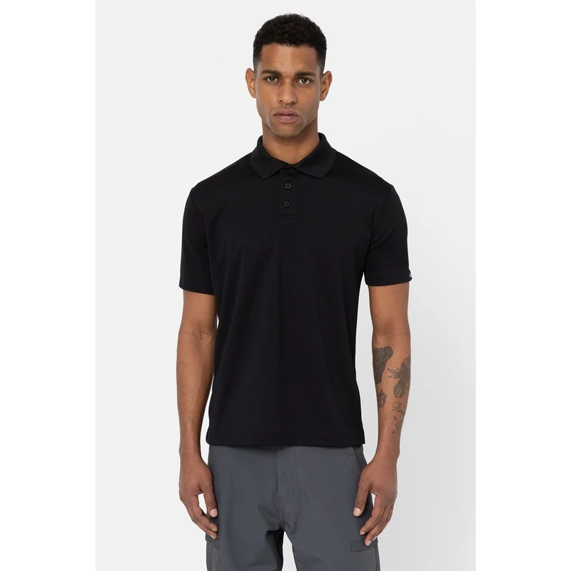 Dickies Herren-Poloshirt für den Alltag – Schwarz
