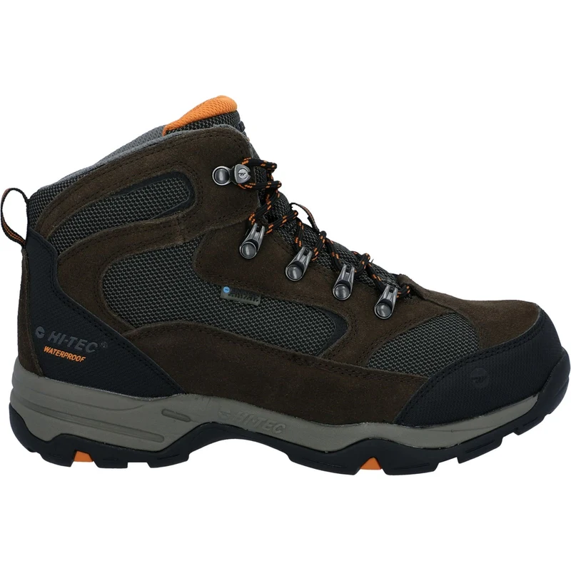 Hi-Tec Herren Storm Wide Fit Wildlederstiefel – Dunkelbraun