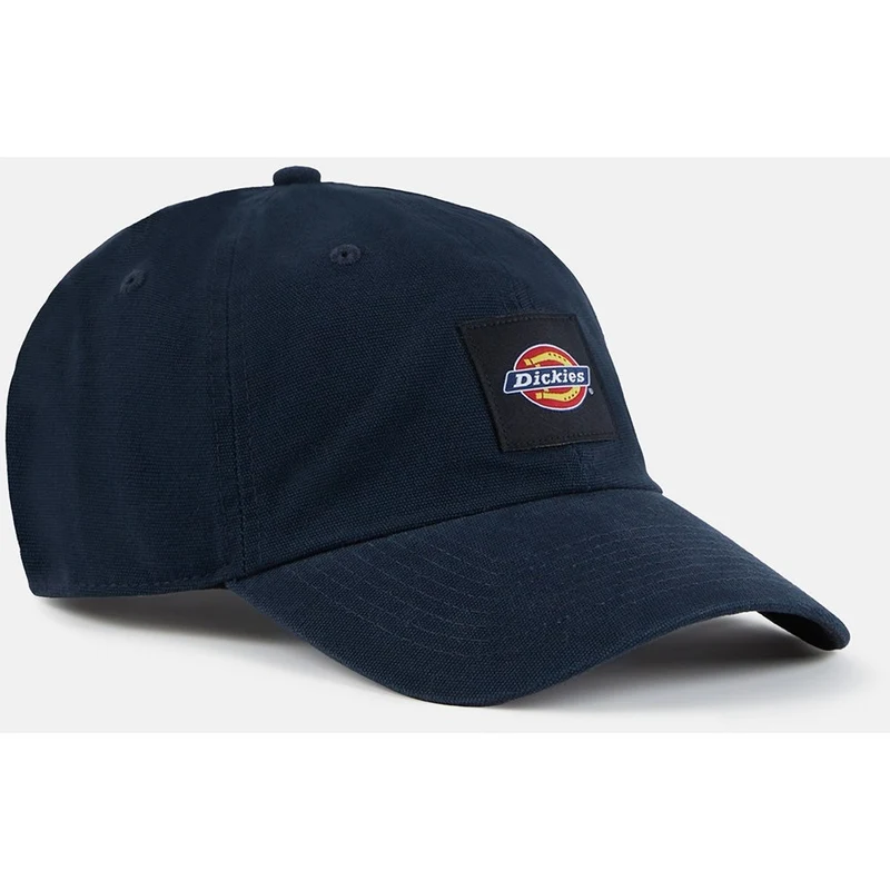 Dickies Unisex-Kappe aus gewaschenem Canvas – Marineblau