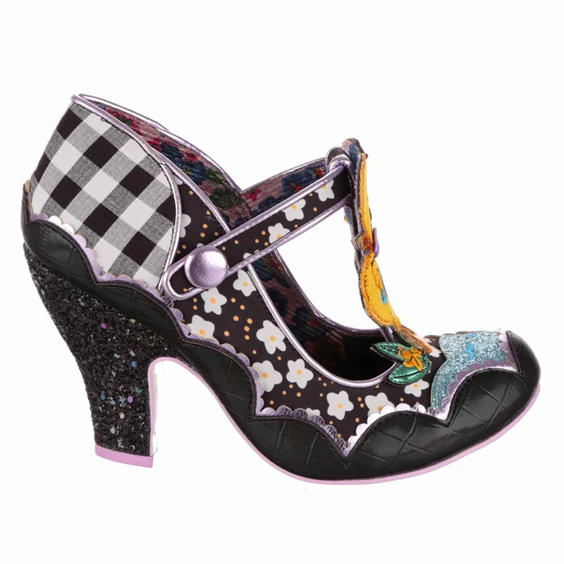 Irregular Choice Damen Duck You High Heel - Schwarz