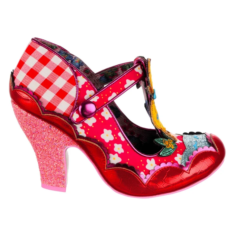 Irregular Choice Damen Duck You High Heel - Rot
