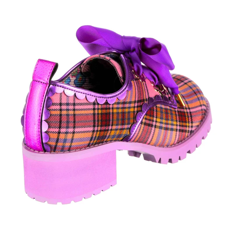 Irregular Choice Damen Class Act Schuh – Rosa