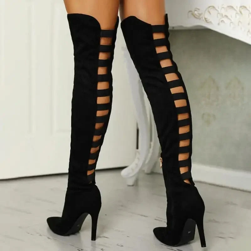 Overknee-Stiefel Mit Hohem Absatz - Lynn