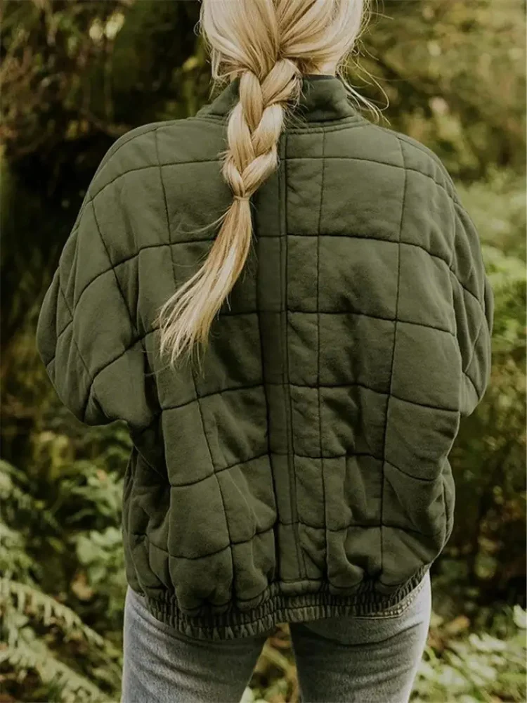 Oversized Gefütterte Übergangsjacke - Eliza