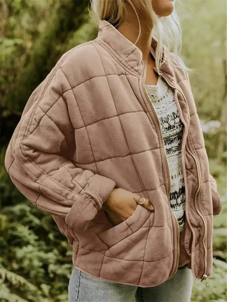 Oversized Gefütterte Übergangsjacke - Eliza