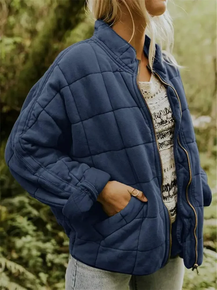 Oversized Gefütterte Übergangsjacke - Eliza