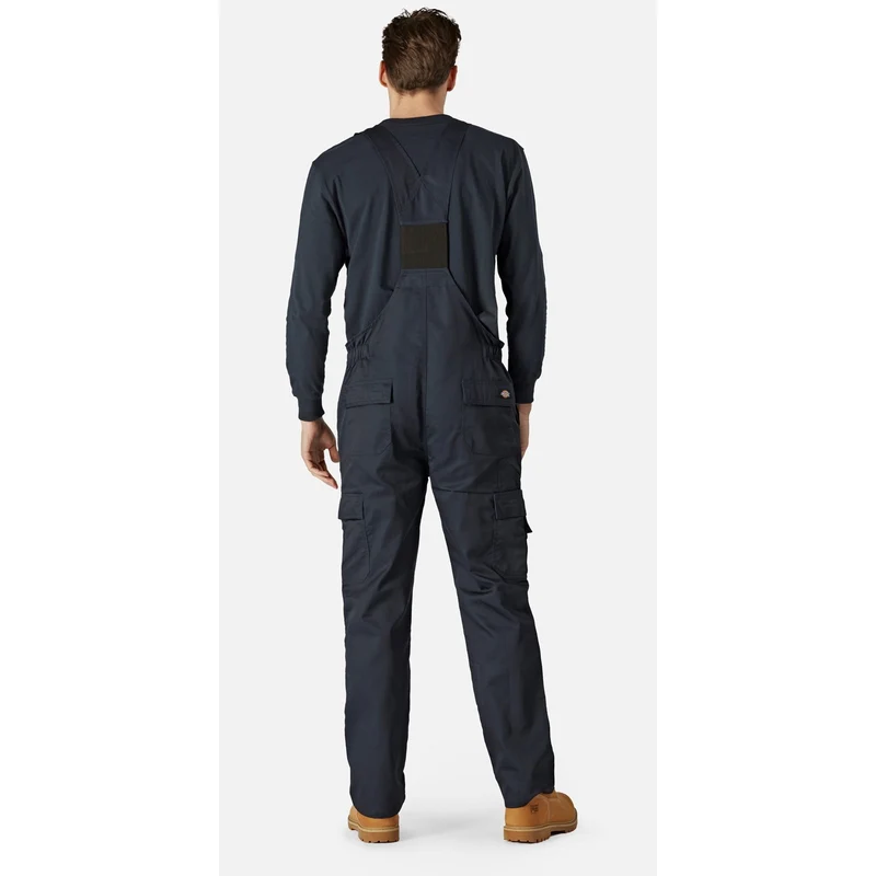 Dickies Alltags-Latzhose und Hosenträger für Herren – Dunkelblau