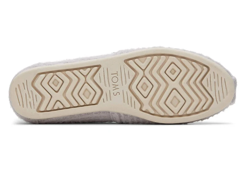 TOMS Damen Alpargata Repreve Waffelstrick-Espadrille – Wolkengrau