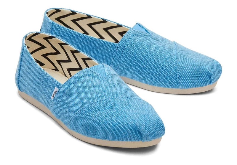 TOMS Damen Alpargata Heritage Canvas Espadrille – Inselblau