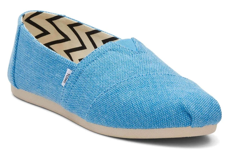 TOMS Damen Alpargata Heritage Canvas Espadrille – Inselblau